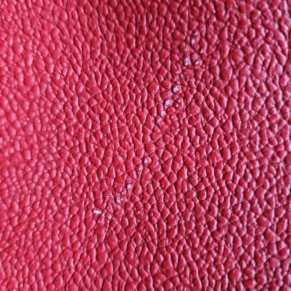 Vintage Samsonite Carry On Shoulder Bag Retro Luggage Red Faux Leather Messenger - Picture 13 of 14